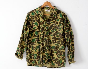 Vintage 70s USA Ranger Camouflage Hunting Work Wear Jacket - Etsy