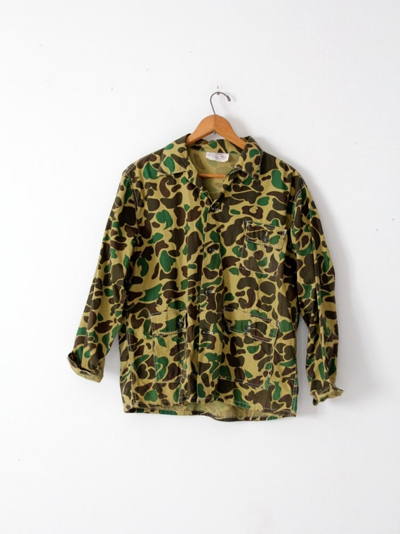 vintage 60s camo hunting jacket