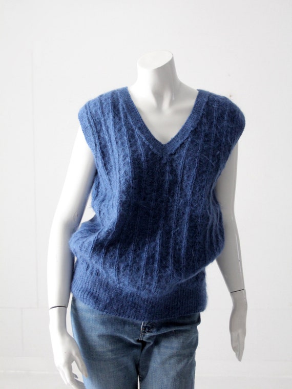 vintage mohair sweater vest - image 2