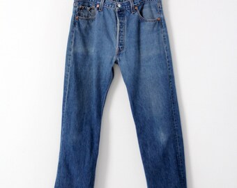 Vintage Levi's 501 Xx Denim Jeans ⎟ 34 X 31 - Etsy