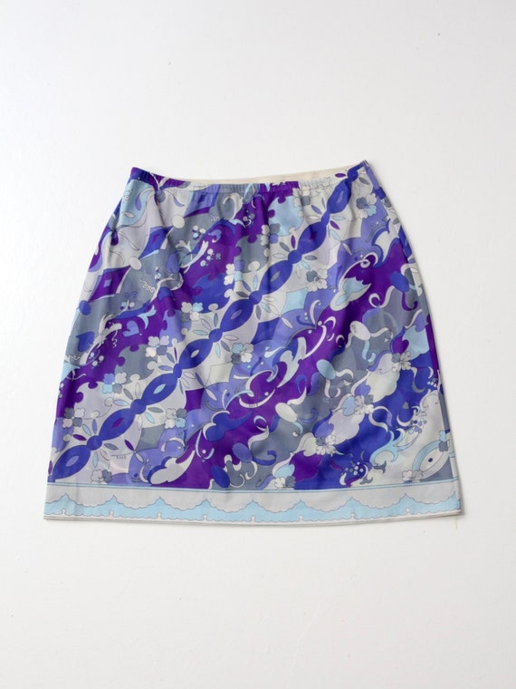 1960s Pucci half slip / vintage Pucci for Form Fit