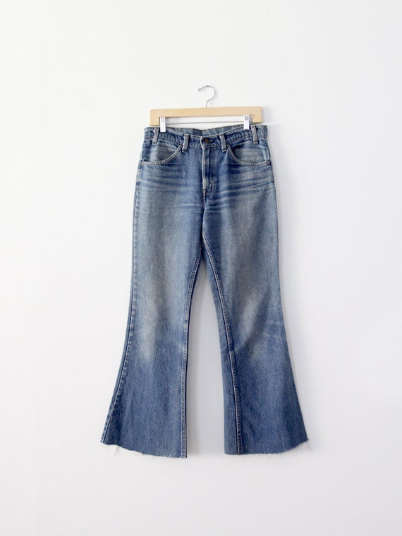 Levis 684 jeans 1970s Levis bell bottoms flares 32 x 31 - Etsy 日本