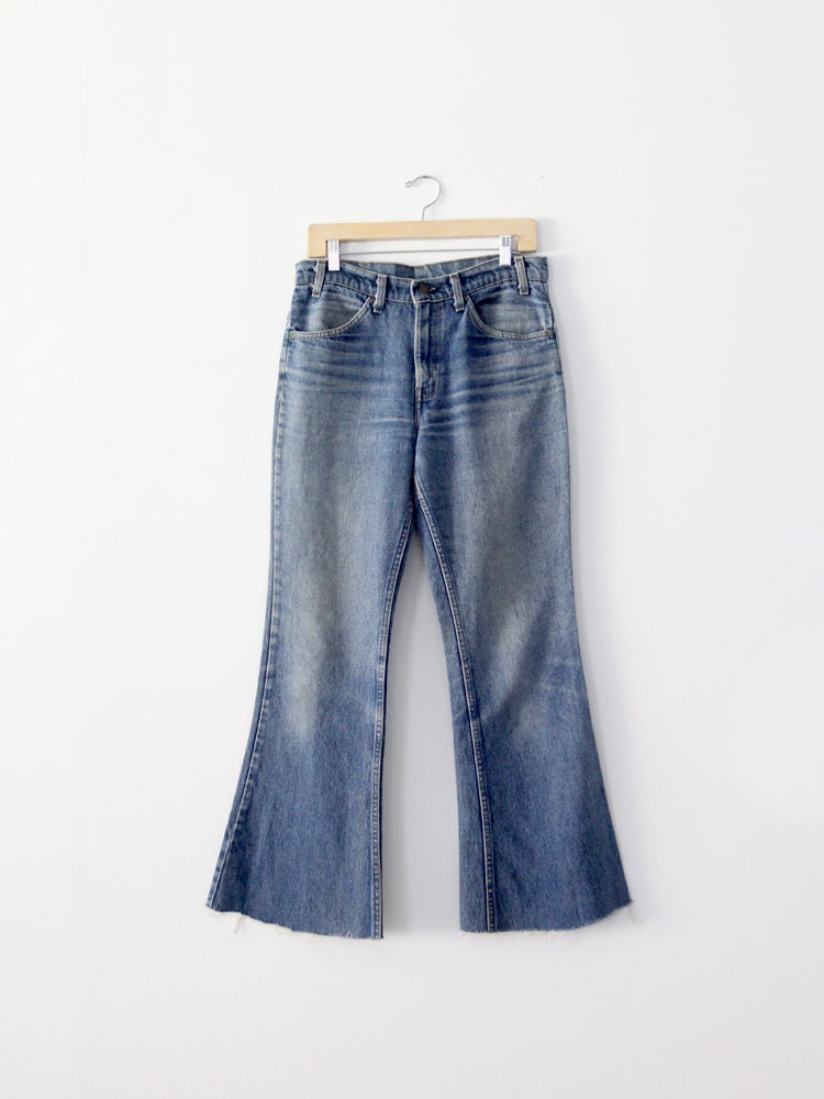 Levis 684 Jeans, 1970s Levis Bell Bottoms Flares 32 X 31 - Etsy Israel