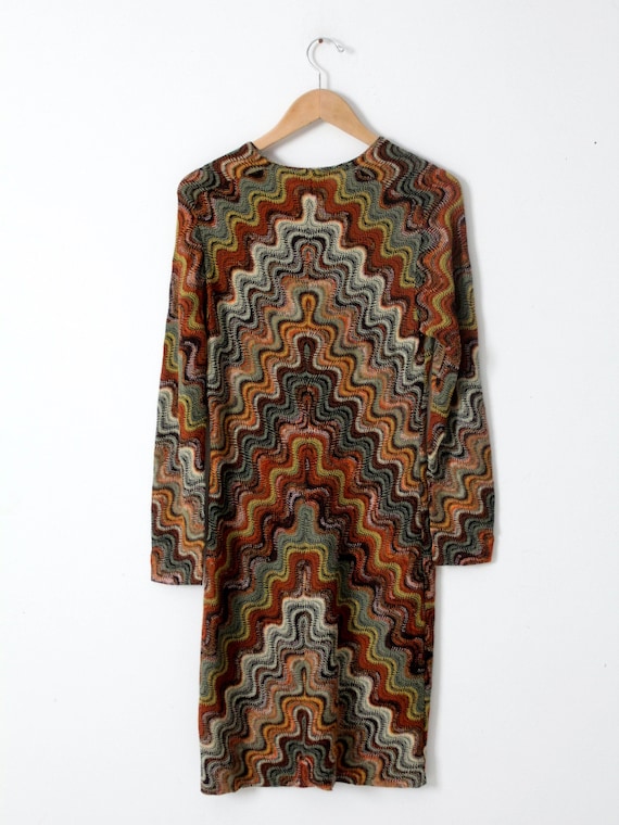 vintage 70s Missoni knit dress - image 5