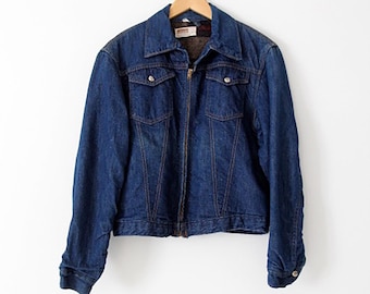 60s〜70s blanket liner denim jacket 40 Lee 60s Union Made Blanket Lined Denim Jean Sanforized Chore