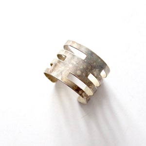 vintage modernist cuff bracelet