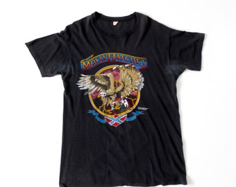 Molly Hatchet band t-shirt, 1981 Beatin the Odds world tour tee