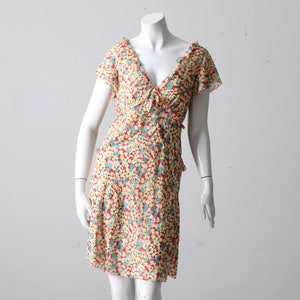 vintage floral dress by MSSP Max Studio Speciality Products