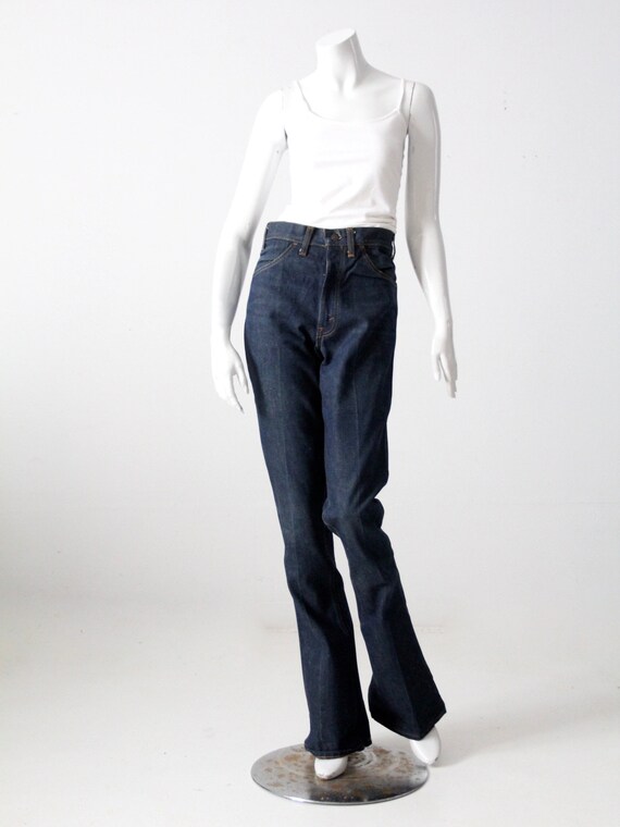 vintage 70s Levis 646 flare leg tall jeans 32 x 37.5 - Gem