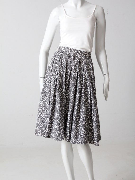 vintage circle skirt - Gem