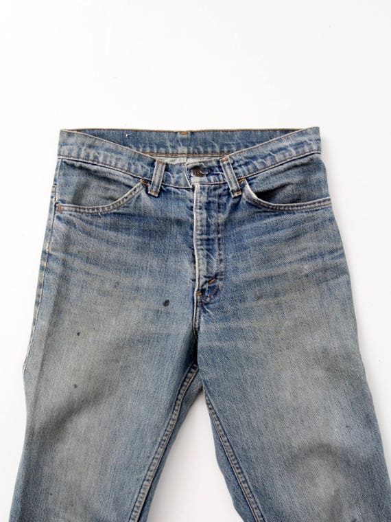 1970s Levis 646 jeans, vintage Levis flare leg, 2… - image 3