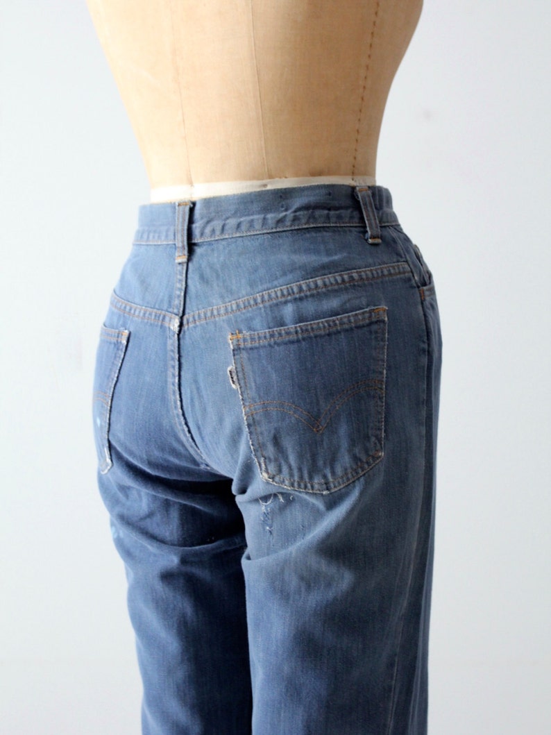 Vintage Levi's for Gals Big E Denim Jeans High Waist - Etsy