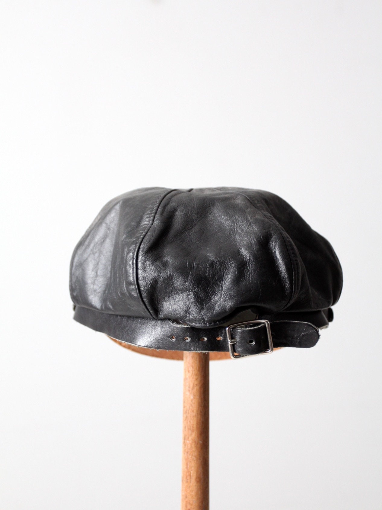 Vintage Harley Davidson Leather Cap Biker Hat | Etsy