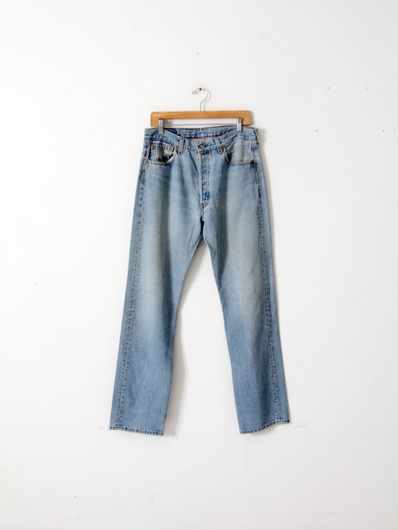 vintage 501 Levi's denim jeans, 33 x 33