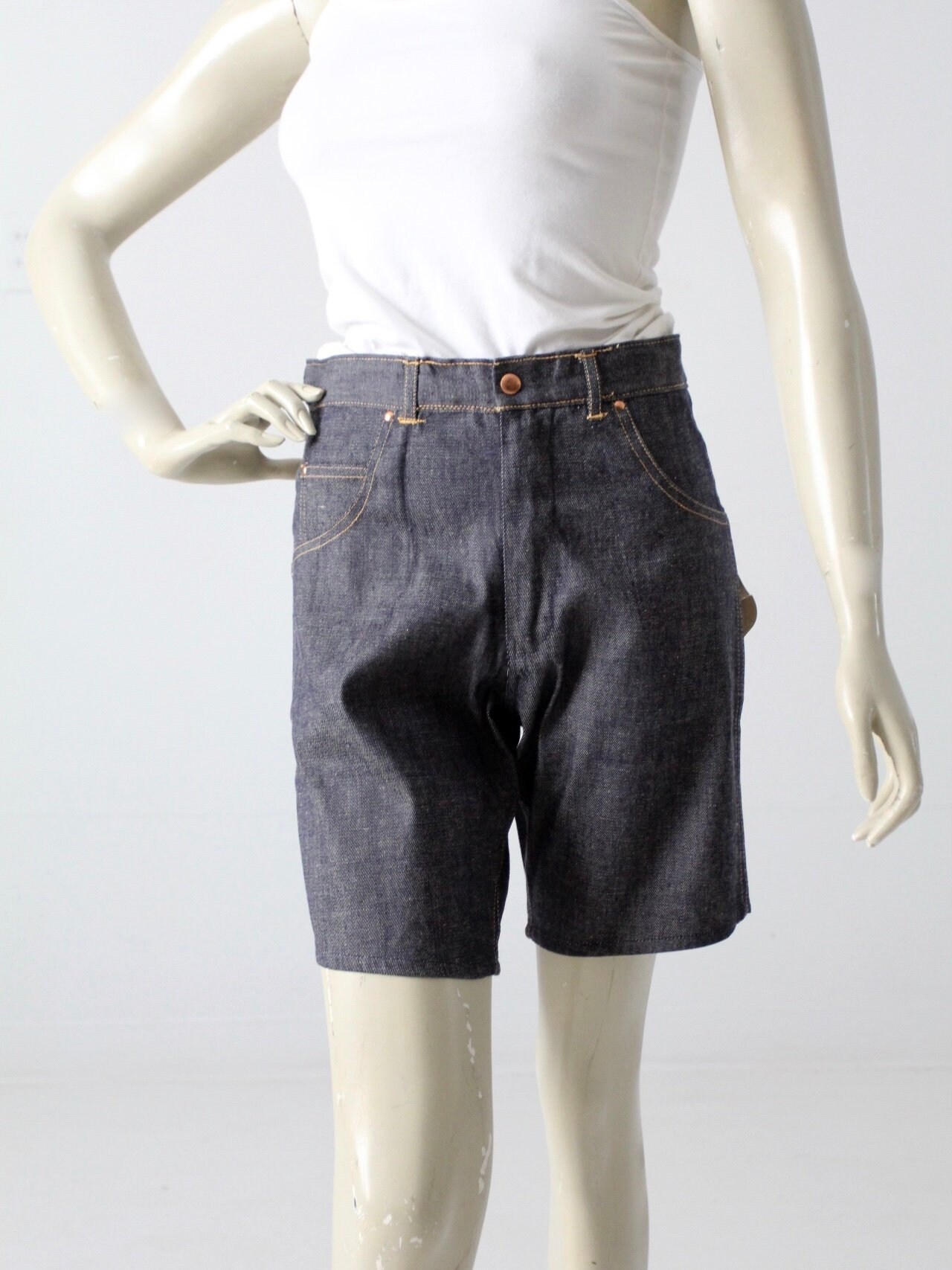 【KOOLOSET】Western Vintage Bermuda Denim Vintage TCM Denim Shorts - W28 L7 - Etsy
