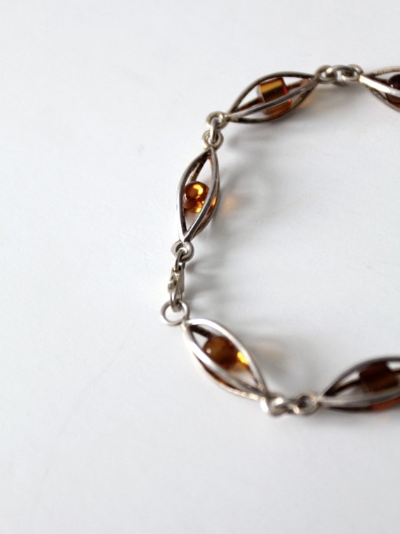 vintage amber bracelet - image 5