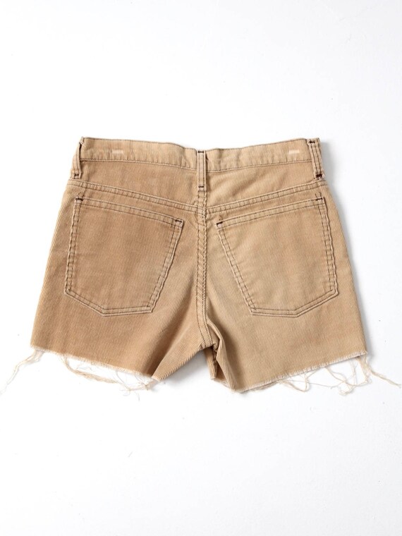 Pantalones cortos de pana vintage pantalones cortos de cordón | Etsy México