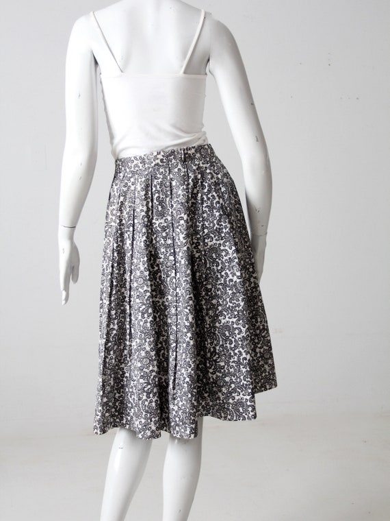 vintage circle skirt - image 2