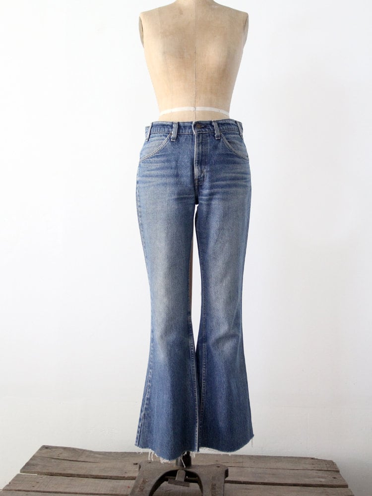 Levis 684 Jeans, 1970s Levis Bell Bottoms Flares 32 X 31 - Etsy Canada
