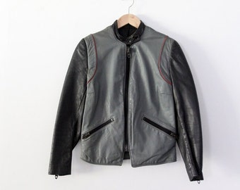 1970s Harley Davidson AMF motorcycle jacket, vintage leather jacket