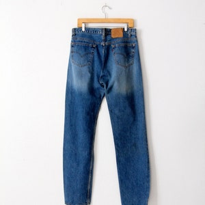 vintage Levi's 501 denim jeans, 34 x 35 image 5