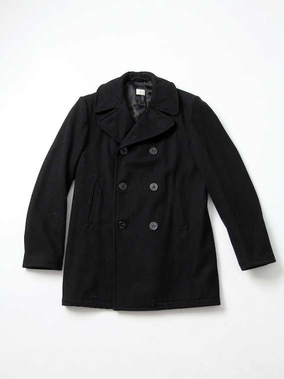 Vintage 1950s US Navy Peacoat Size 40 - Etsy