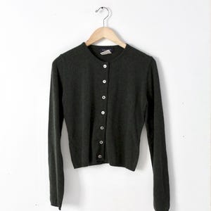 vintage Piazza Sempione cashmere cardigan