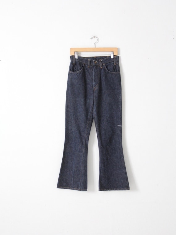 vintage 70s Levis dark wash bootcut jeans ⎟30 x 30