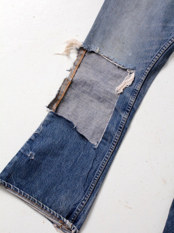 vintage Levis 646 distressed jeans 31 x 28 - image 3