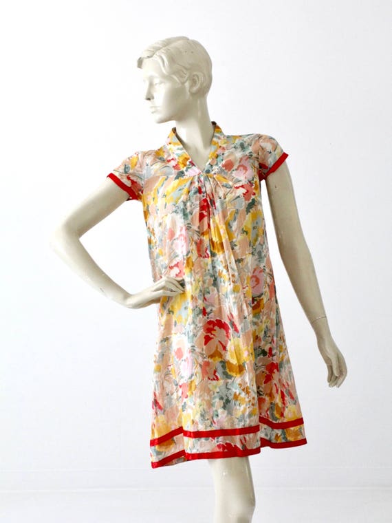 70s shift dress