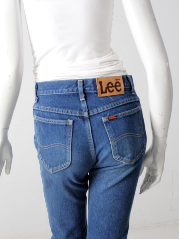 vintage Lee denim jeans 28 x 29 - image 2