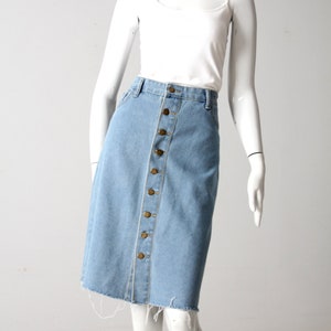 vintage 90er jahre jeansrock