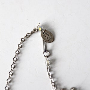 Ensemble de bijoux vintage collier et bracelet en strass Anne Klein image 10