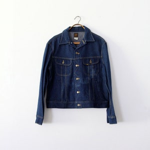 vintage 70s Lee denim jacket,  Lee Sanforized PATD-153438