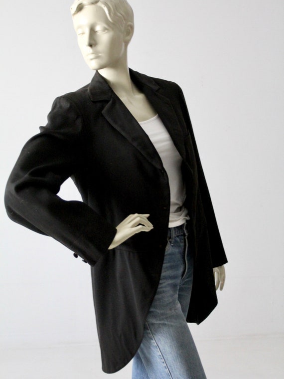 vintage tailcoat, tuxedo jacket