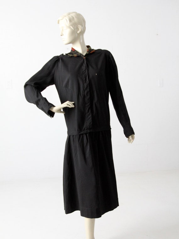 antique drop waist dress - Gem