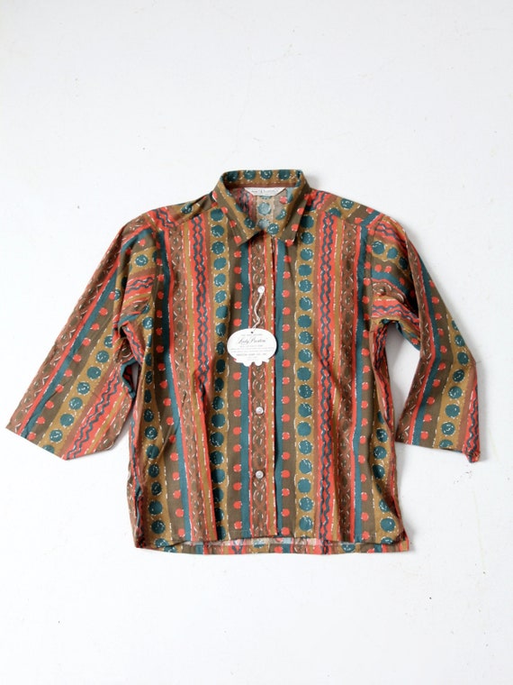 vintage 50s blouse by Preston Lady - image 5