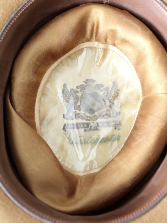 vintage Westchester concho belt western hat - image 9