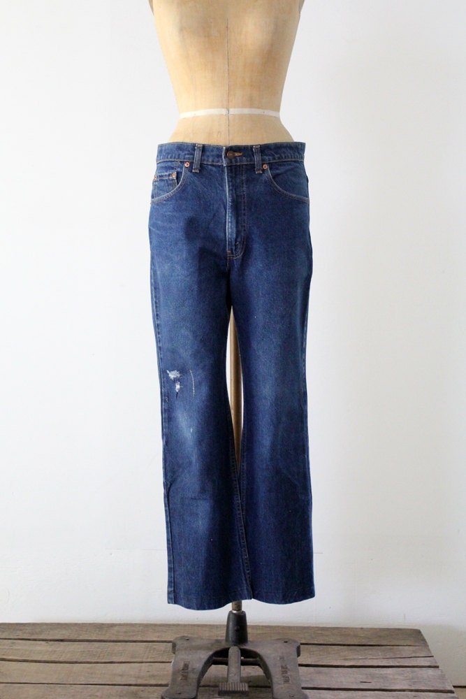 Vintage Levi's 517 Denim Jeans Waist 34 - Etsy
