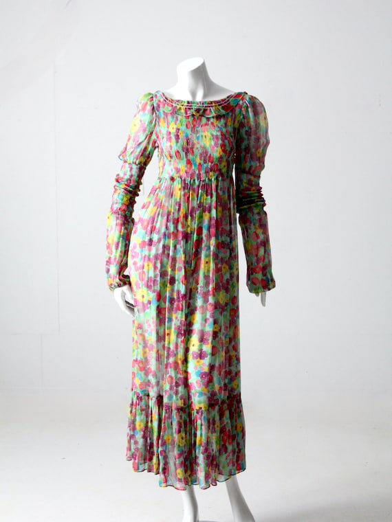 vintage 70s Young Edwardian by Arpeja dress - image 3