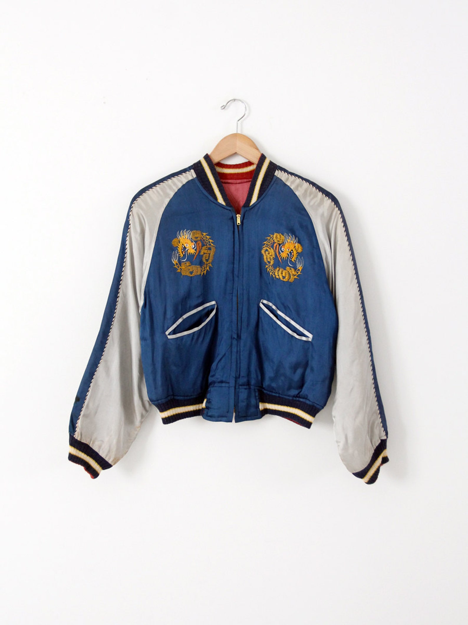 Japanese souvenir jacket vintage Suka-Japanese tour jacket | Etsy