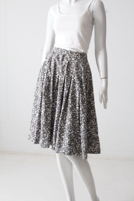 vintage circle skirt - image 7