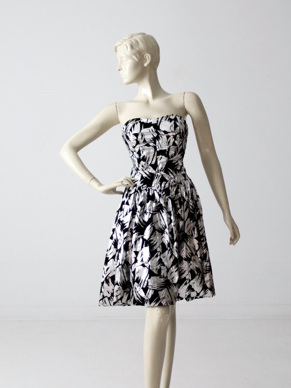 80s style cocktail dress