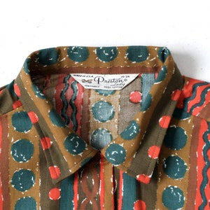vintage 50s blouse by Preston Lady image 8