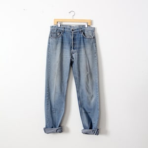 vintage Levi&#39;s 501 denim jeans, 35 x 35