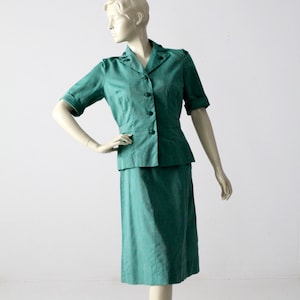 1950s Girl Scouts uniform, camp shirt and skirt