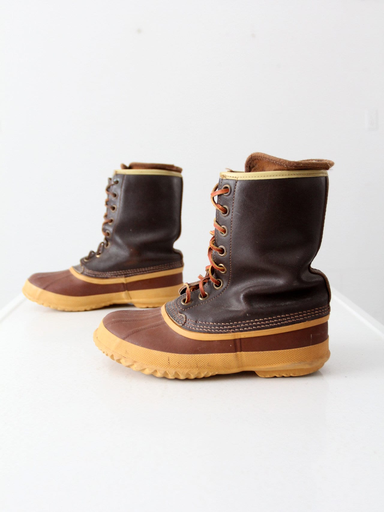 Vintage Sorel Caribou Winter Snow Boots‎ Mens 7 Arctic Pac Chocolate  Canada New Sorel Caribou Winter Boot Review | Switchback Tested main image 2