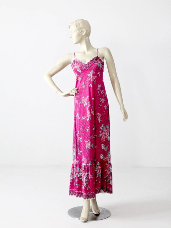 Vintage Pucci Dress / Pucci Form Fit Rogers Slip /