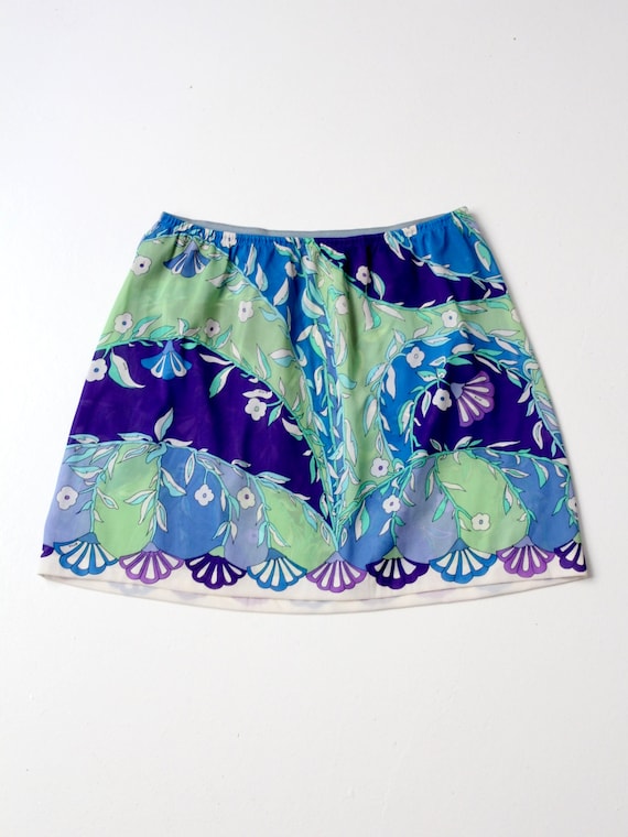 1960s Pucci half slip, vintage Pucci for Form Fit