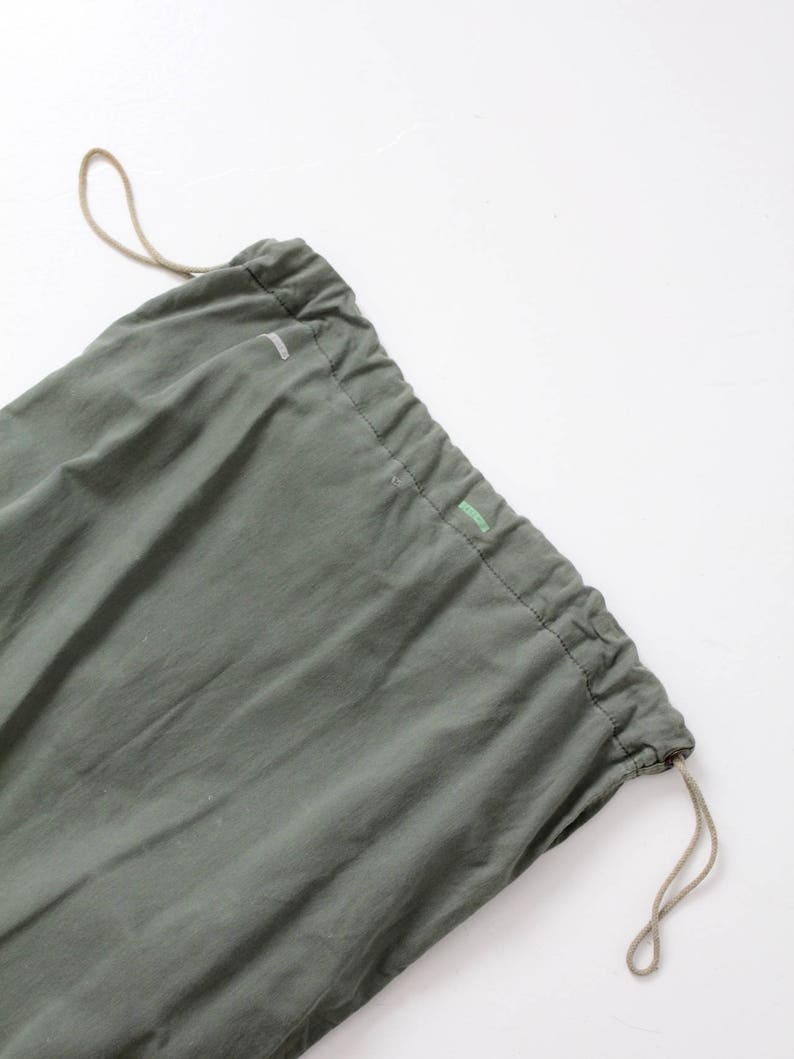 Vintage US Army Drawstring Bag Olive Green Canvas Laundry Bag - Etsy
